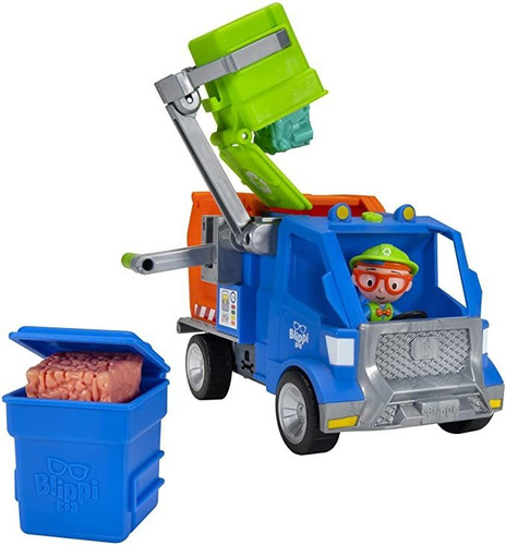 Camión De Reciclaje Blippi - Incluye Figura De Juguete De Pe