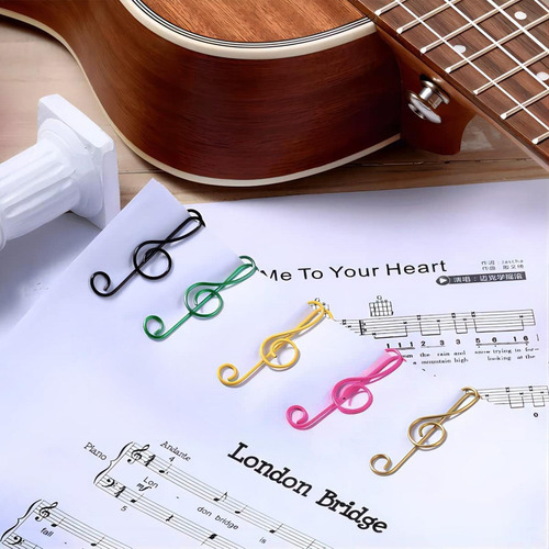 . Clips De Papel For Música, Clips For Notas Musicales,