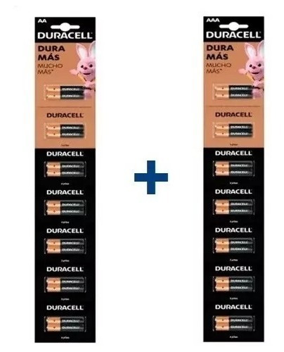 28 Duracell Tamaños Aa/aaa X 2 - 14 Unid Aa + 14 Unid Aaa