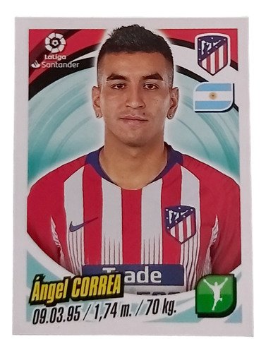 Figurita Angel Correa Album La Liga Año 2018-2019