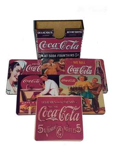 Imagem 2 de 4 de Porta Copos Drink Coca