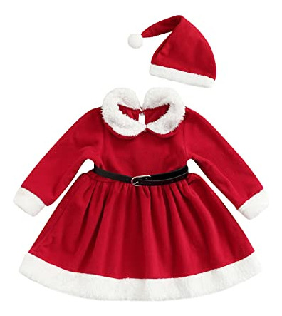 Vestido De Navidad De Bebé Y Niñas - Ym6bp