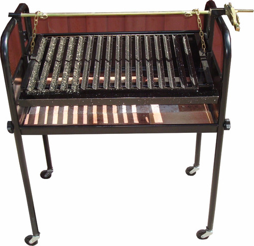 Imagen 3 de 5 de Parrilla Rodante Desarmable Mediana 77 Cm