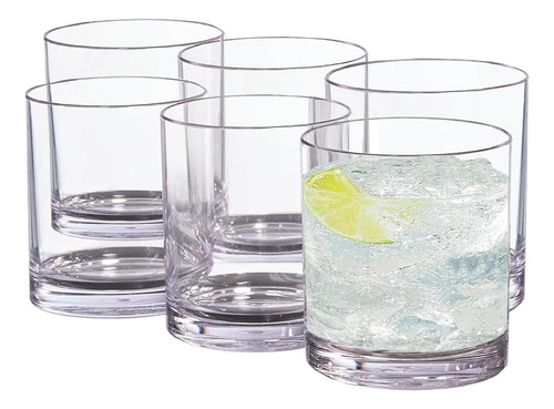 Conjuntos De Vidrio Para Beber De 12 Oz, Juego De 6 Vasos De
