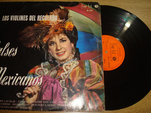 Los Violines Del Recuerdo--valses Mexicanos-- -lp