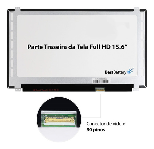 Tela Notebook Acer Aspire 5-a515-51-563w - 15.6 Full Hd Led Slim