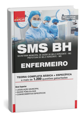 Apostila Sms Bh 2025 - Enfermeiro