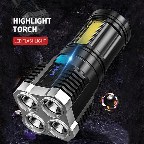 Linterna Led De Luz Fuerte, Linterna De Camping, Linterna De