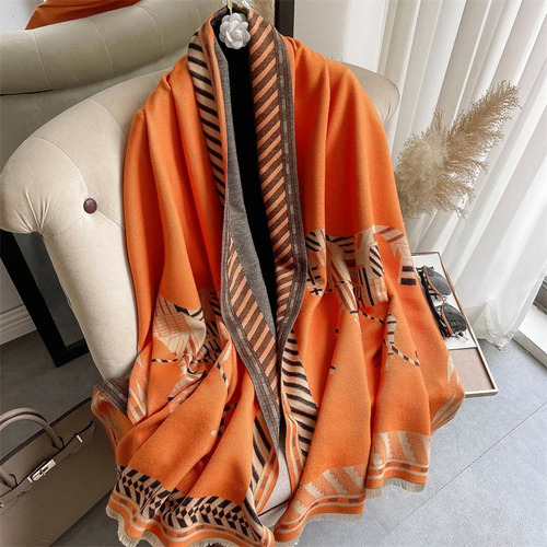 Bufanda De Cachemir Pashmina Warm Lady De Design Tassels Par