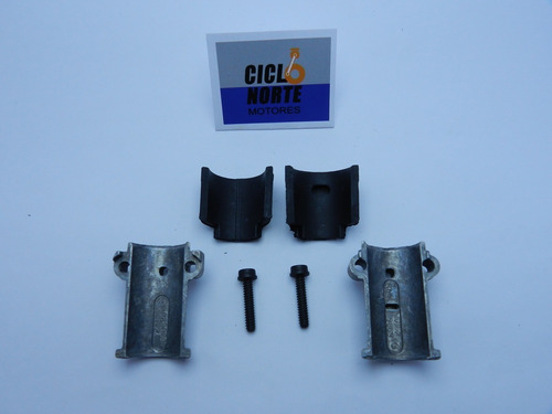 Imagem 8 de 9 de Kit Braçadeira Amort. Guidão Roç. 323 - Original - 537032401