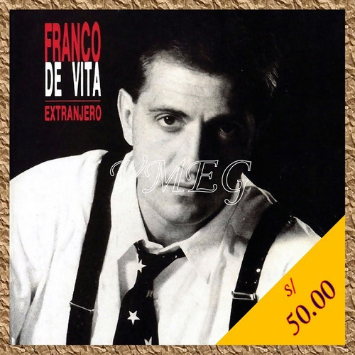 Vmeg Cd Franco De Vita 1990 Extranjero