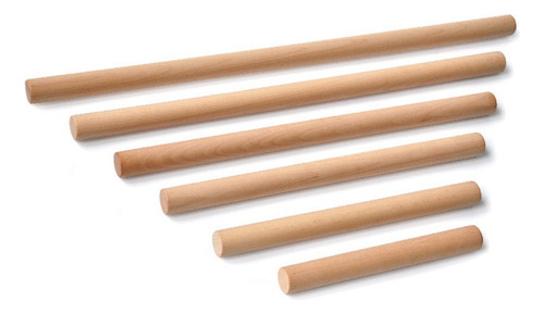 Rodillo De Madera Maciza Para Hornear