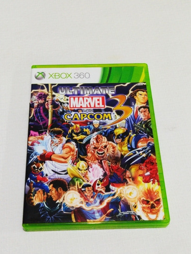 Ultimate Marvel Vs Capcom 3 Primera Versión Xbox 360