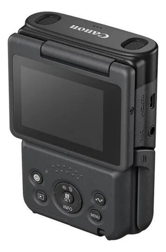 Canon Powershot V10 Black Vlogging Kit Srm3436 Cinza-escuro