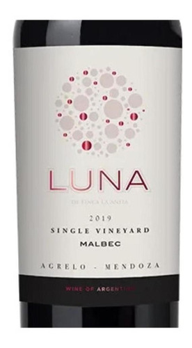 Vinho Tinto Argentino Finca La Anita Luna Malbec 2019