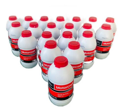20 Fluidos De Freio Dot 4 Original Motorcraft 500 Ml !!!