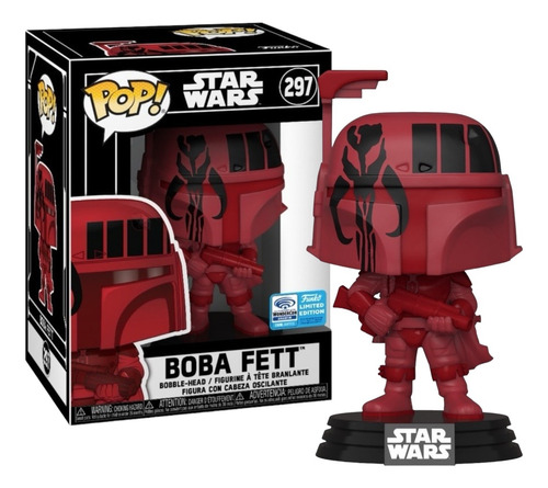 Funko Pop Boba Fett (wondercon) (incluye Pop! Stacks)