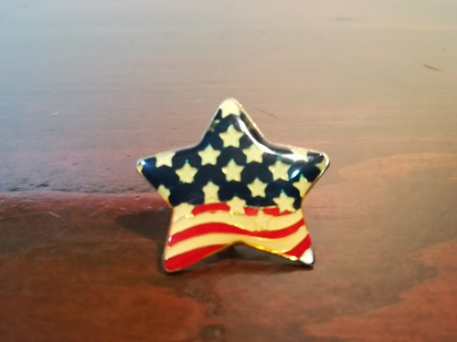 Pin Estrella Banders De Estados Unidos Usa