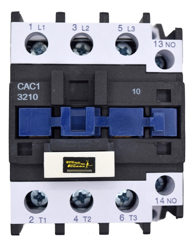 Contactor Trifasico 3 Polos 440vca Ac3 25a Ac1 40a 1na