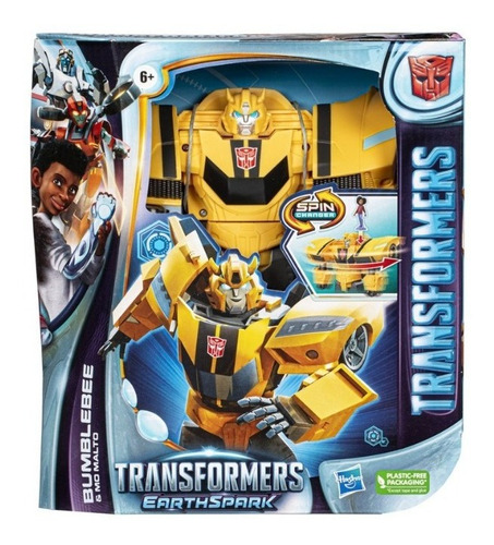 Figura De Acción Transformers Earthspark Bumblebee / Diverti