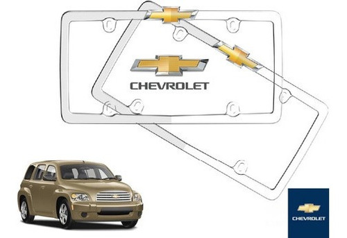 Par Porta Placas Chevrolet Hhr 2.4 2006 Original
