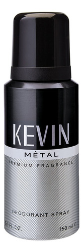 Desodorante De Hombre En Aerosol Kevin Metal X 150 Ml
