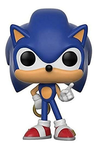 Pop! Juegos: Sonic - Sonic Con Anillo De Juguete