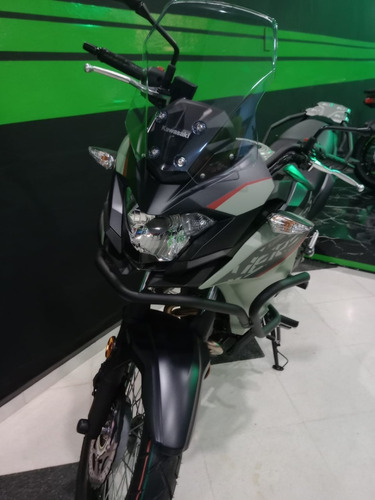 Imagen 9 de 19 de Motocicleta Kawasaki Versys 300x 2023 0km Verde C/defensas