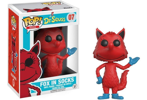 Muñeco Funko Pop Fox In Socks Seuss Juguete Coleccion Rdf1