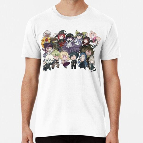 Remera Colección Dangan Ronpa V3 Chibi Algodon Premium