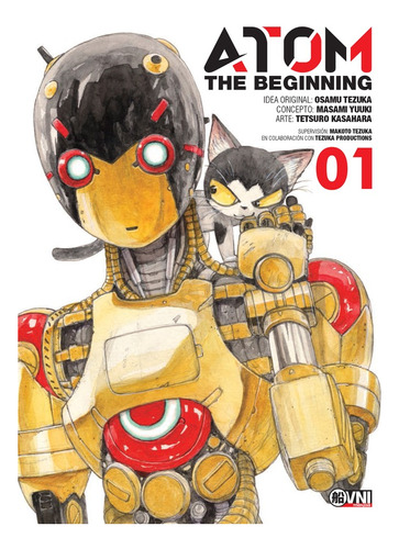 Manga Atom The Beginning Tomo 1 Editorial Ovni Press Dgl