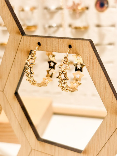 Aretes Tipo Estrellas Fem Atelier Acero