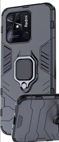 Funda Ring Armor Policarbonato Tpu Para Xiaomi Redmi 10c