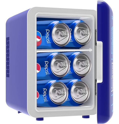 Imagen 1 de 8 de Nevera 4lt Electrica Enfría Calienta Frigobar Mini Portatil