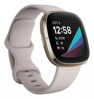 Reloj Smartwatch Fitbit Sense Gps Fb512glwt Gold