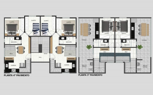 Imagem 3 de 3 de Cobertura Com 3 Quartos Para Comprar No Santa Branca Em Belo Horizonte/mg - 3816