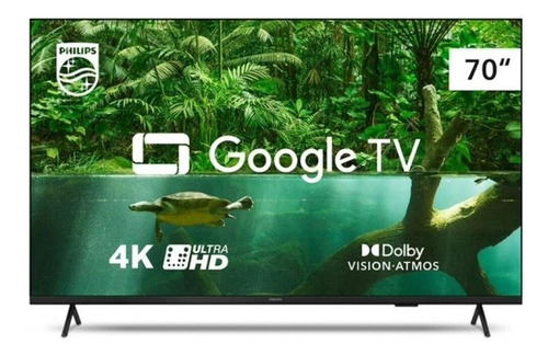 Smart Tv Philips 70 Polegadas 4k Uhd, Led, Pug7408/78