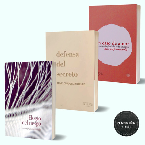 Libro Elogio Del Riesgo Caso Amor Defensa Secreto Anne 