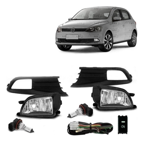 Kit Neblineros Volkswagen Gol G6 2013 2016