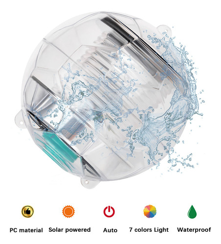 Luz Nocturna Led Led Para Exteriores, Flotador De Agua Color