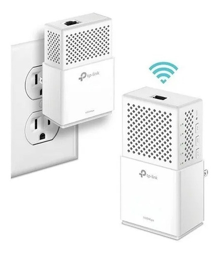 Imagen 2 de 5 de Adaptador Extensor Powerline Tp-link Tl-wpa7510 Wifi Gigabit