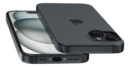 Apple Iphone 15 256gb Negro Reacondicionado Estética De 9 Batería De 80-90% Celular Grado A Esim Negro (Reacondicionado)