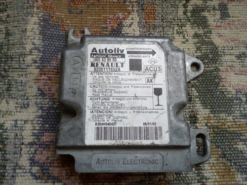 Modulo De Bolsas De Aire Para Renault Scenic 2001-2004