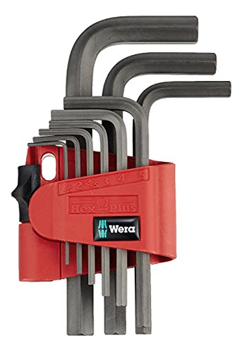 Juego Llaves Allen Wera 950/9 Bm N Métricas