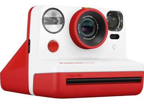 Polaroid Now Instant Film Camera (red)