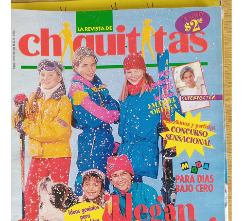 Revista Chiquititas Nº3 Cris Castro Fernan Miras Brad Pitt