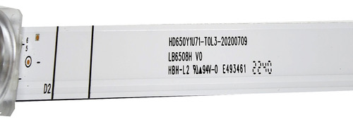 Tiras De Leds Para Hisense 65a65hv Originales