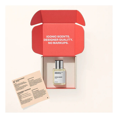 Dossier Citrus Ginger Perfume Para Hombre 50 Ml
