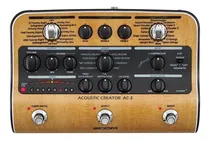 Comprar Pedalera Zoom Ac-3 Para Acústica Creator Pedal Preamp Ac3