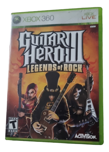 Guitar Hero 3 Xbox 360 Fisico (Reacondicionado)